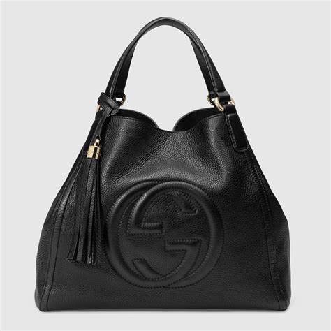 gucci black and white handbag|gucci shoulder bag price.